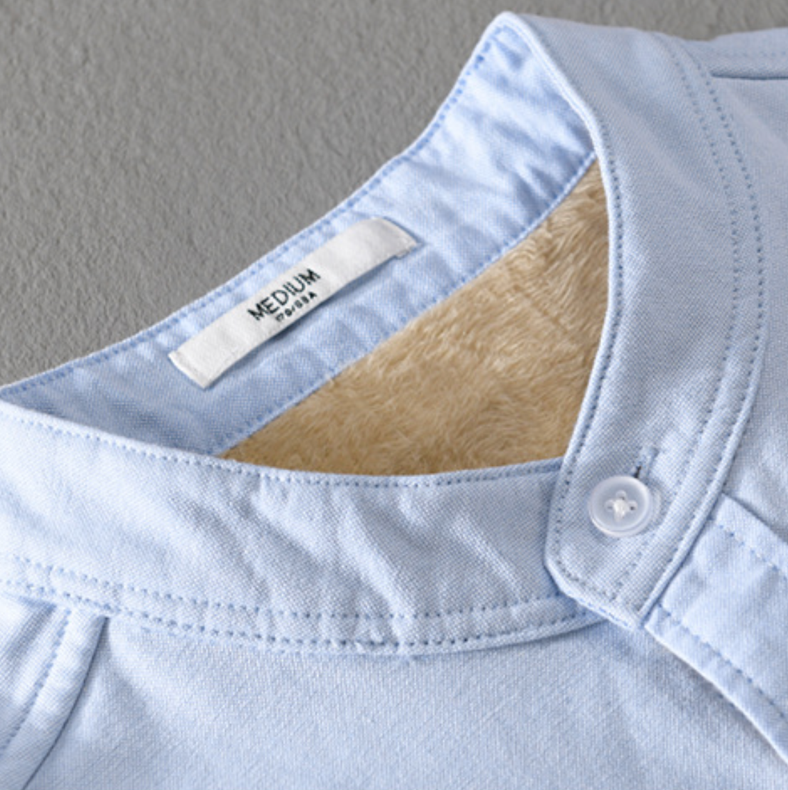 WARM FLEECE-LINED SHIRT