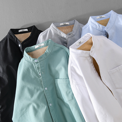 WARM FLEECE-LINED SHIRT