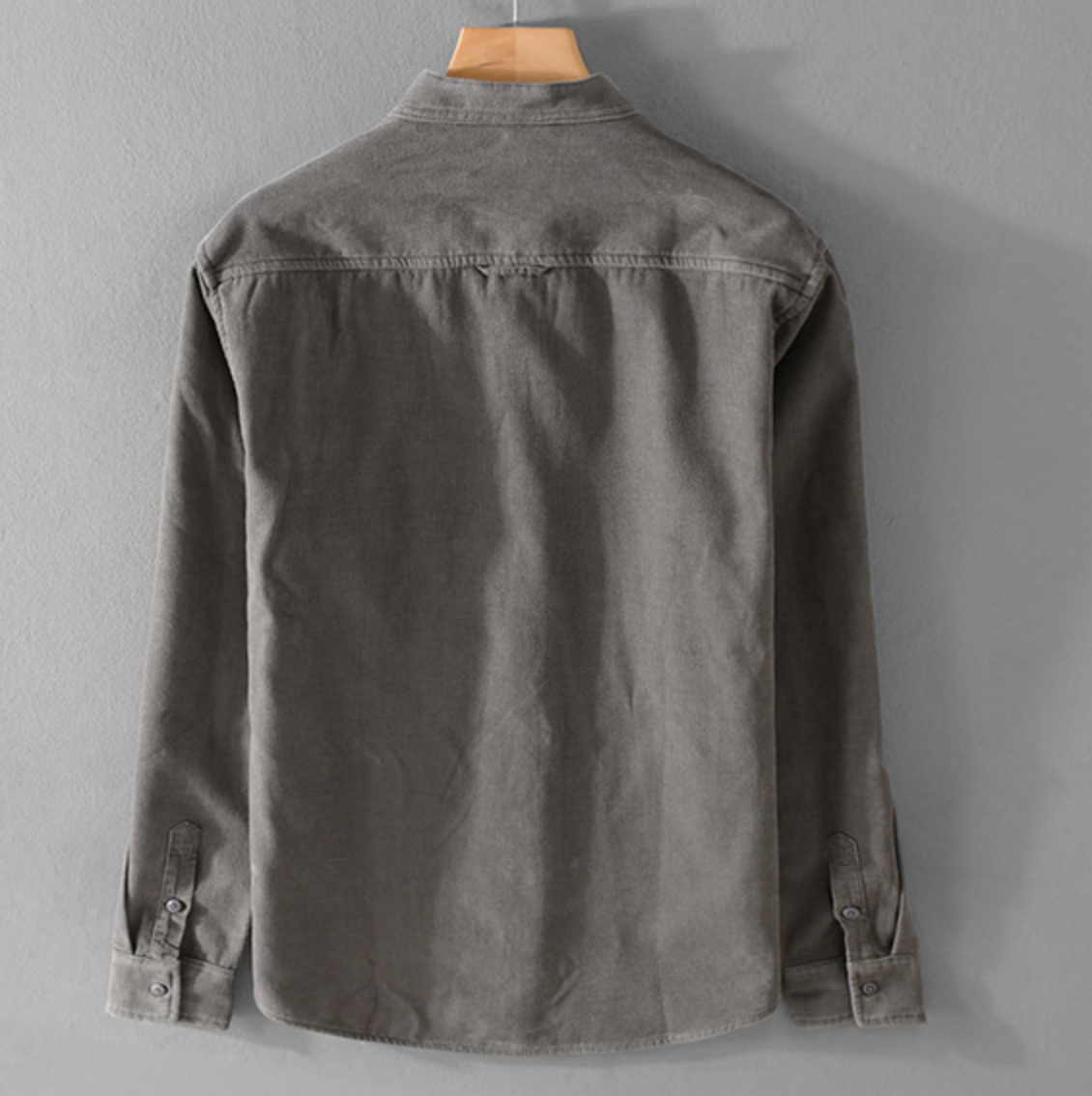 WARM FLEECE CORDUROY SHIRT