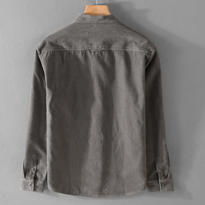 WARM FLEECE CORDUROY SHIRT