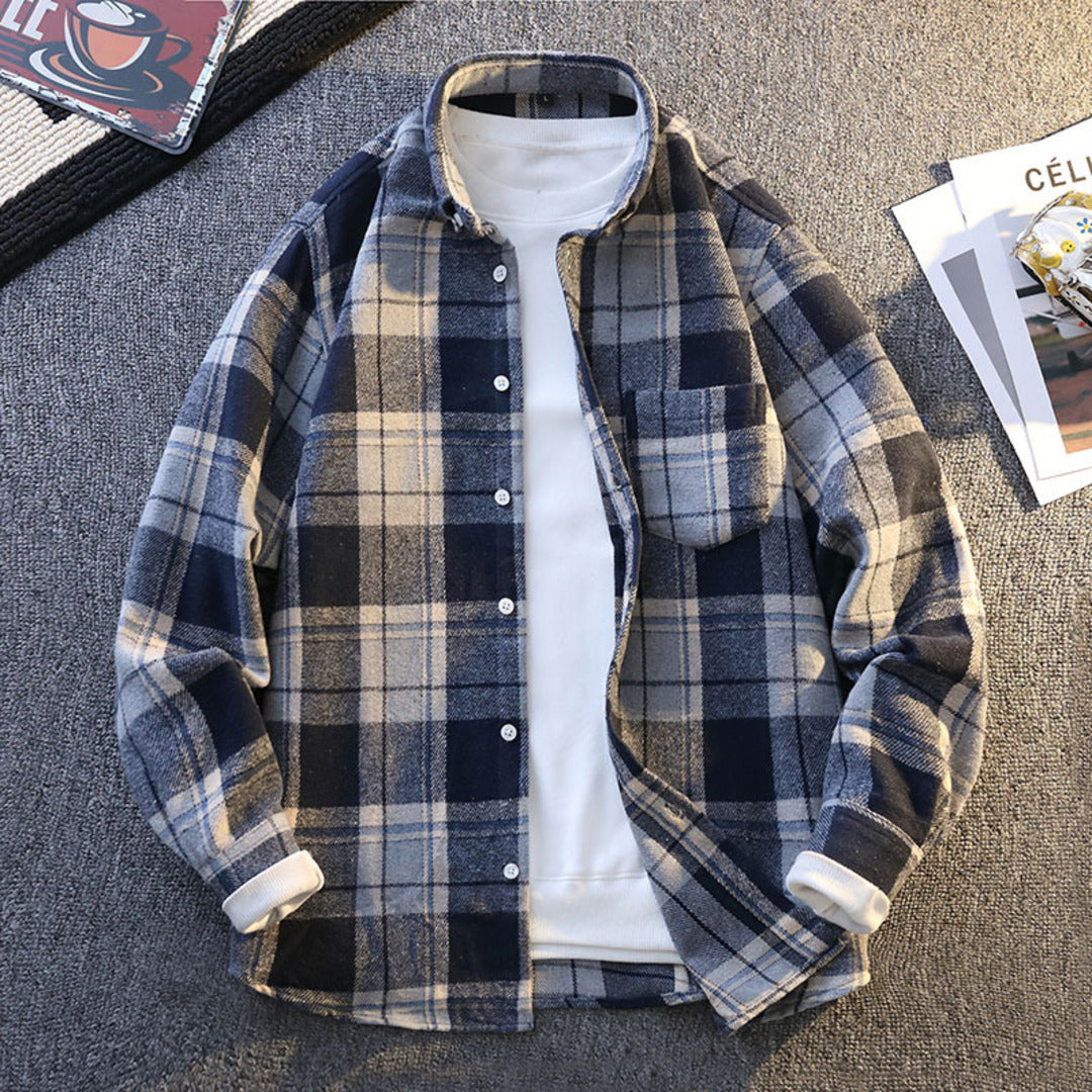CLASSIC PLAID OVERSHIRT